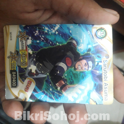 Naruto Cards 6 Pieces